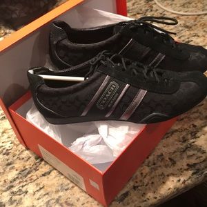 Black Coach Sneakers